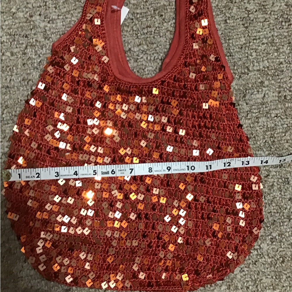 Woman’s sequin handbag/purse new with tags Nicole Lee - Picture 3 of 8